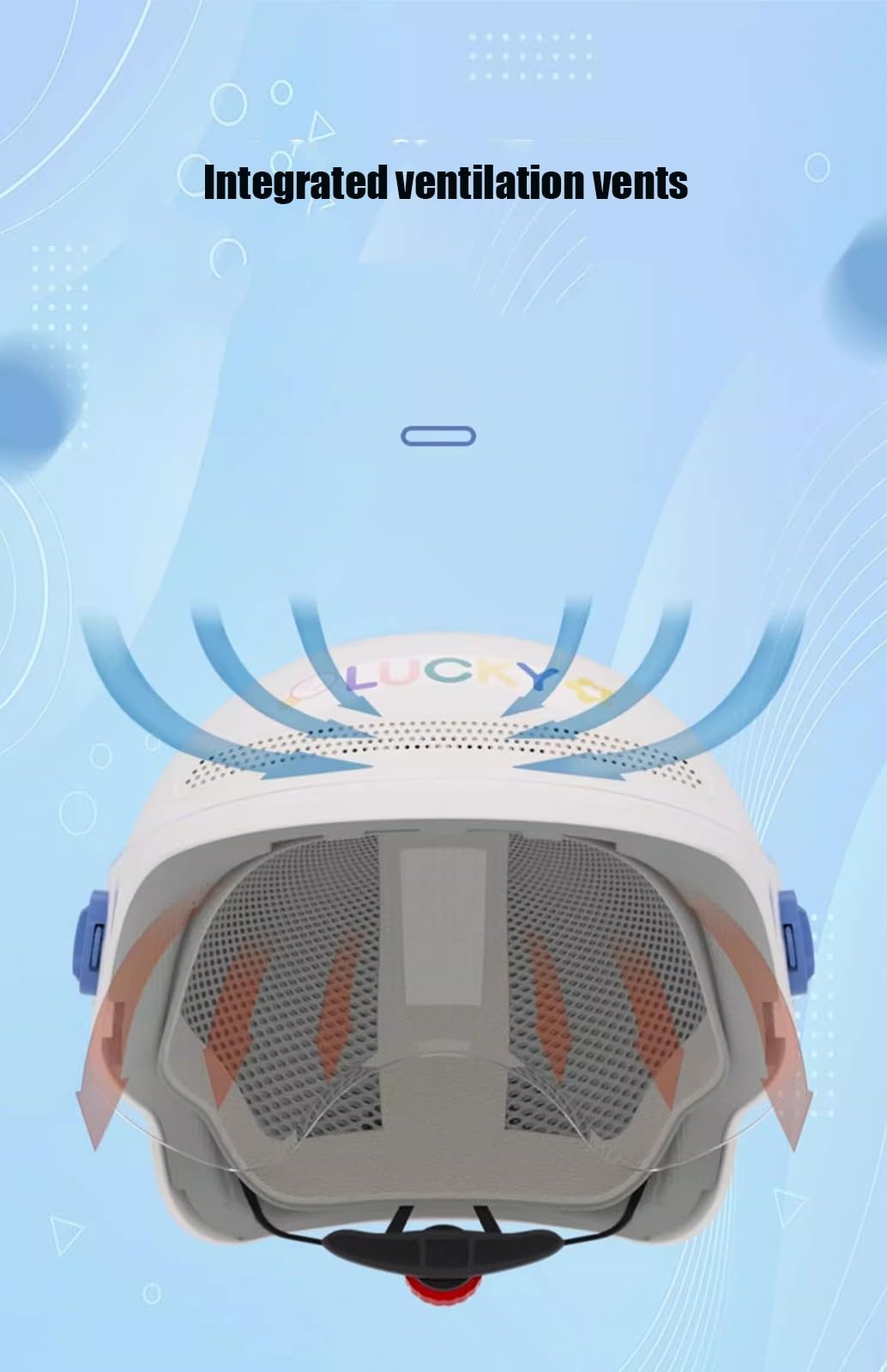 Casco De Motocicleta Ligero Y Abierto para Niños De 2 A 15 Años con Visera Homologado ECE C,S50-56CM