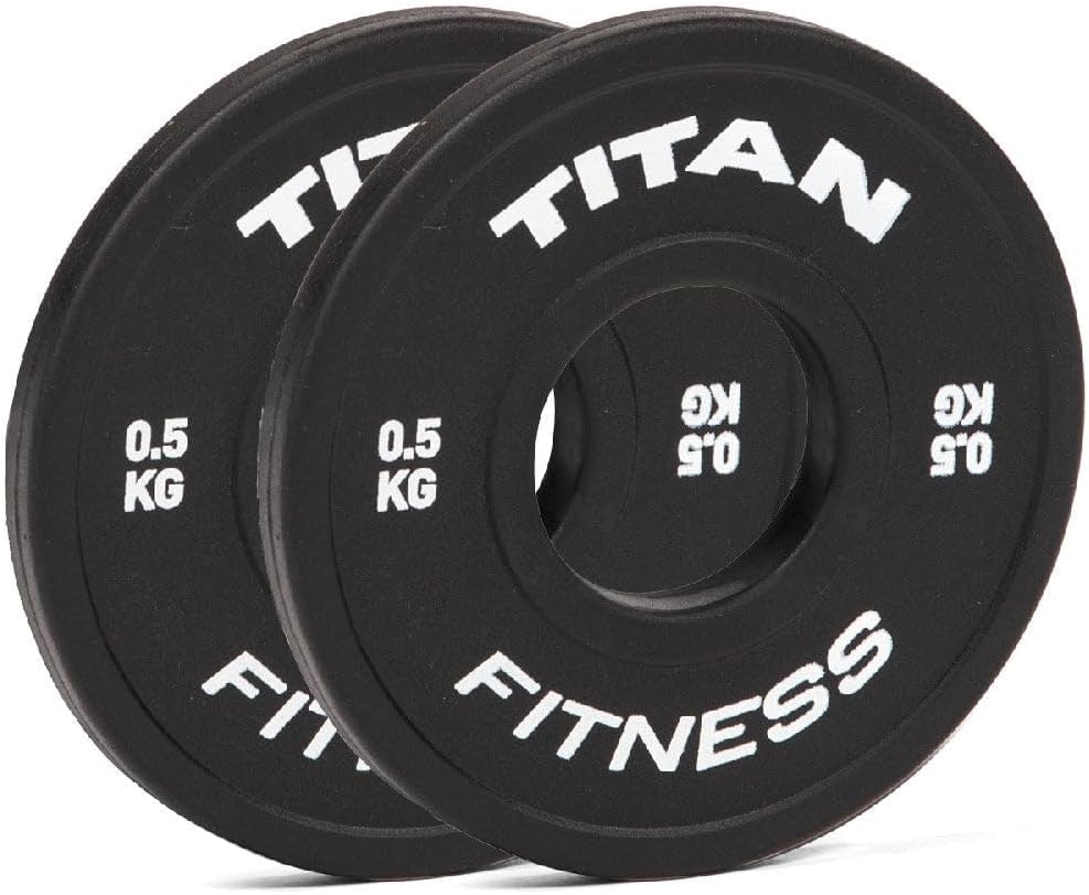 Titan Fitness Pair of .5 KG Change Plates