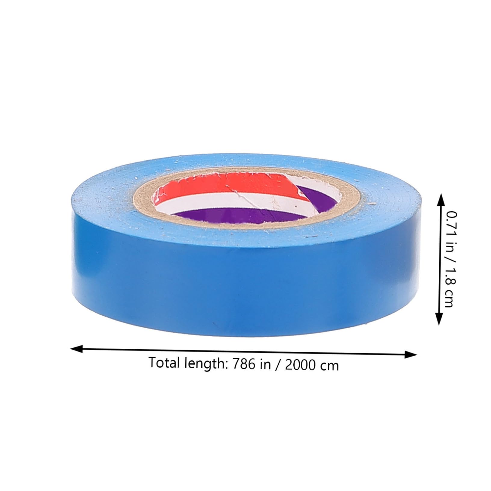 nastro isolante, 6 rotoli di nastro adesivo ignifugo for cablaggi ColoPVC for uso domestico, ufficio e industriale