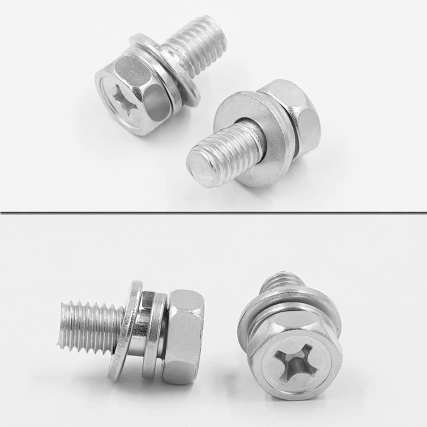 E-Trendo 12 Piece Battery Terminal Screws Stainless Steel | Compatible For Lead Acid Battery and Graphene Battery-picture-13