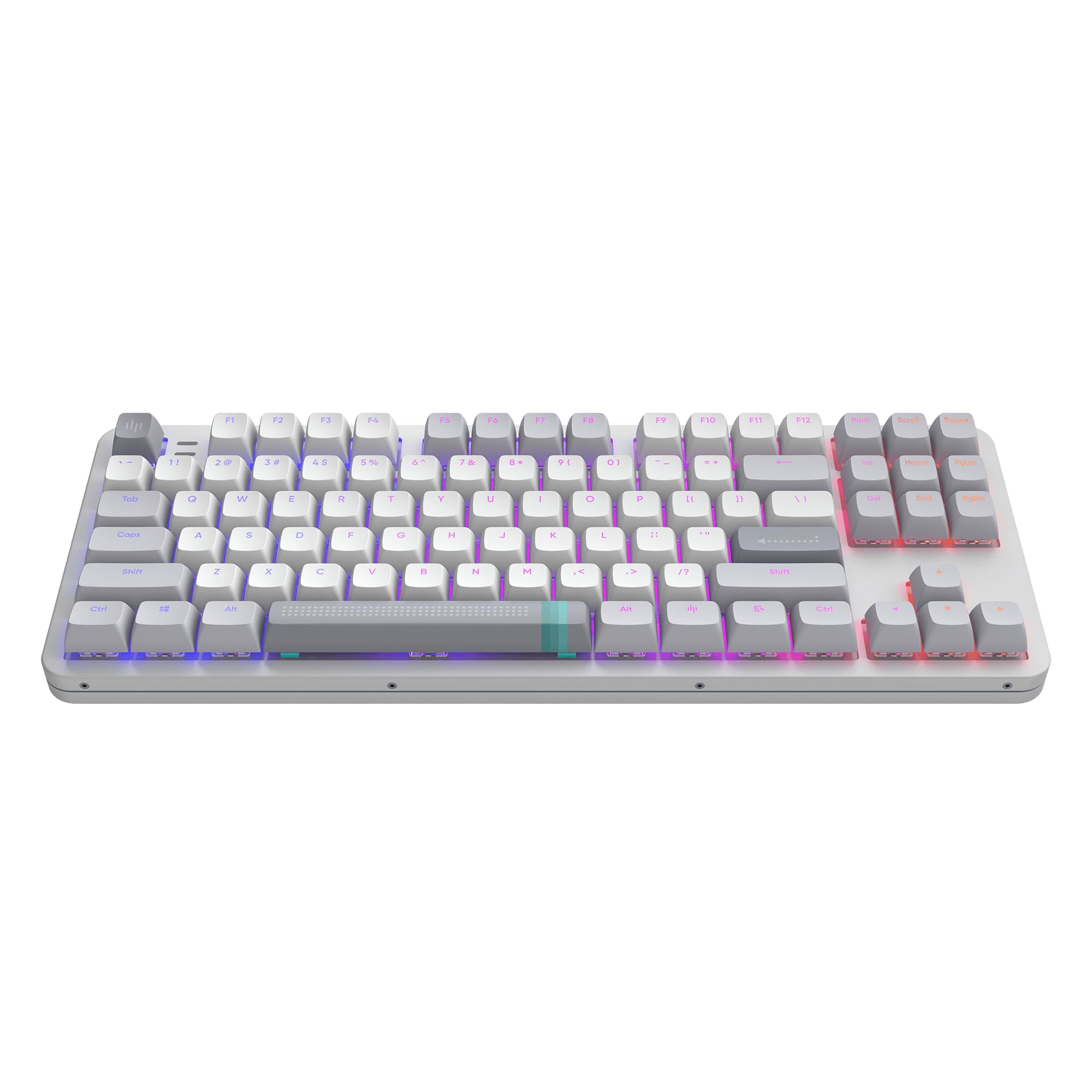 Klawiatura mechaniczna Dark Project ALU87A Daylight TKL G3MS Zircon RGB