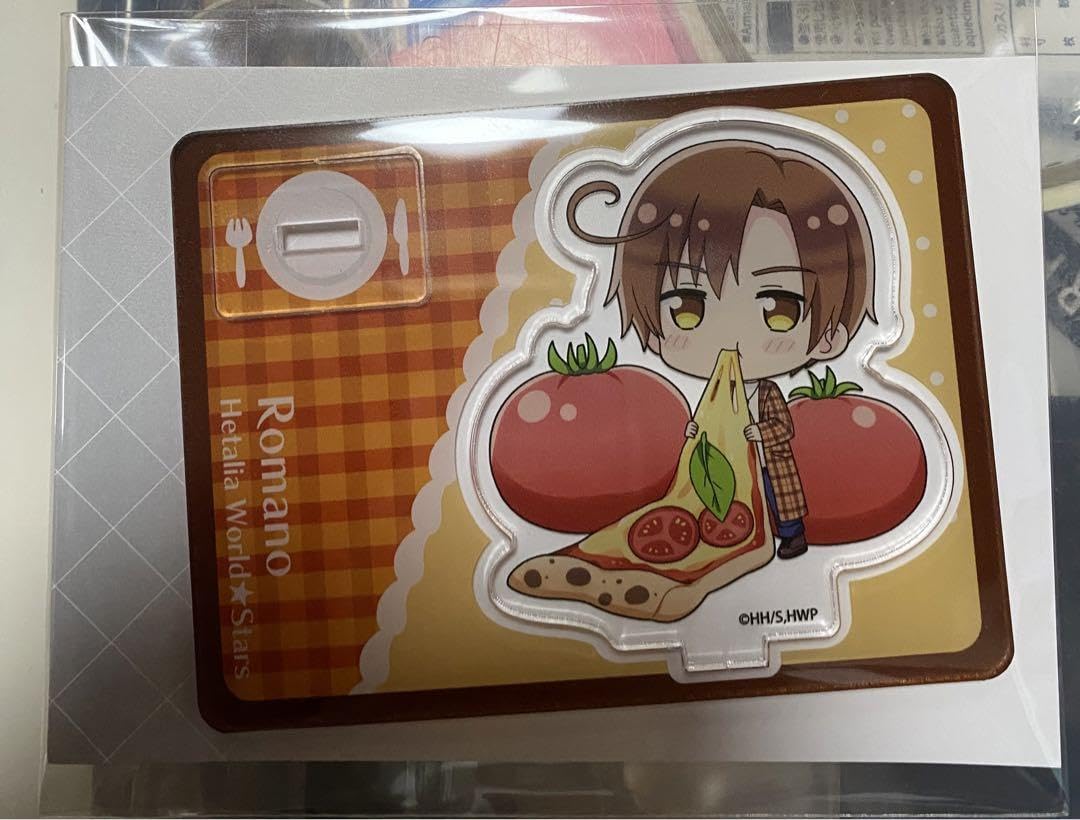 Amazon.co.jp: ヘタリア ロマーノ アクスタ アクリルスタンド yummy
