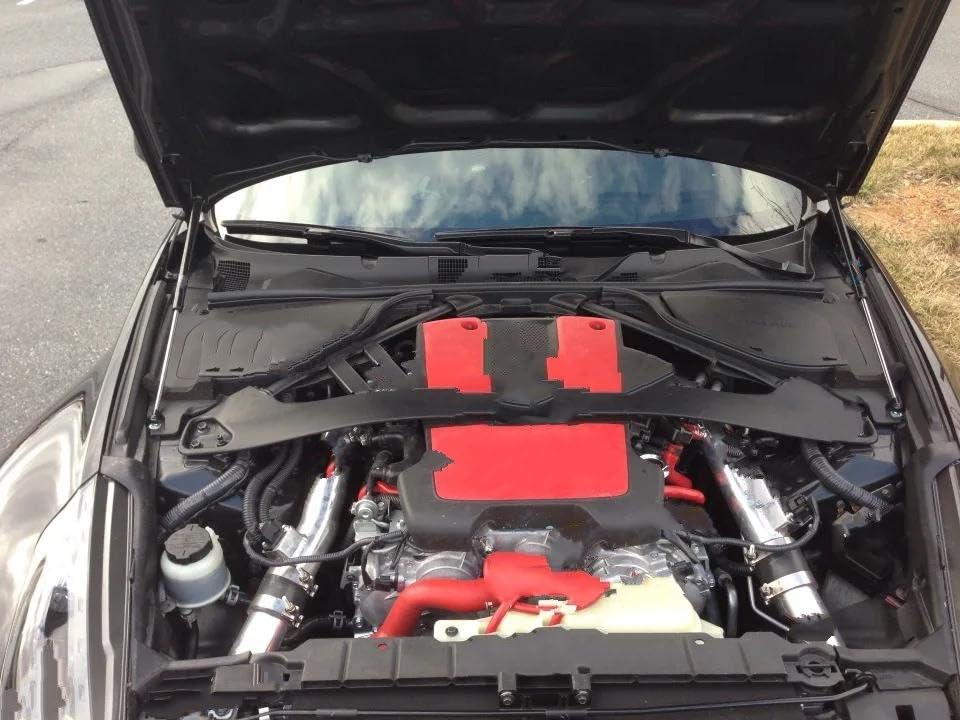 JINGLING Vérin De Capot Avant Pour Nissan 370Z 2009-2021 Pour