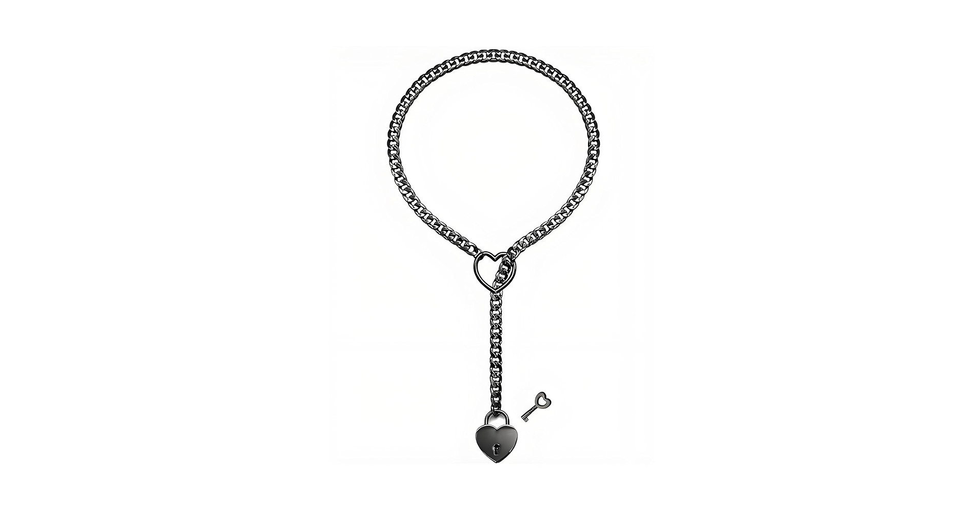 アクセサリー DEPT VTOPIA GIVEN HEART NECKLACE / black Amazon.com: ULLKEL Slip Chain Necklace for Women Heart Slip