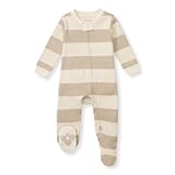 Burt’s Bees Baby Boys&apos; One-Piece Sleep and Play 100&percnt; Organic Cotton PJs