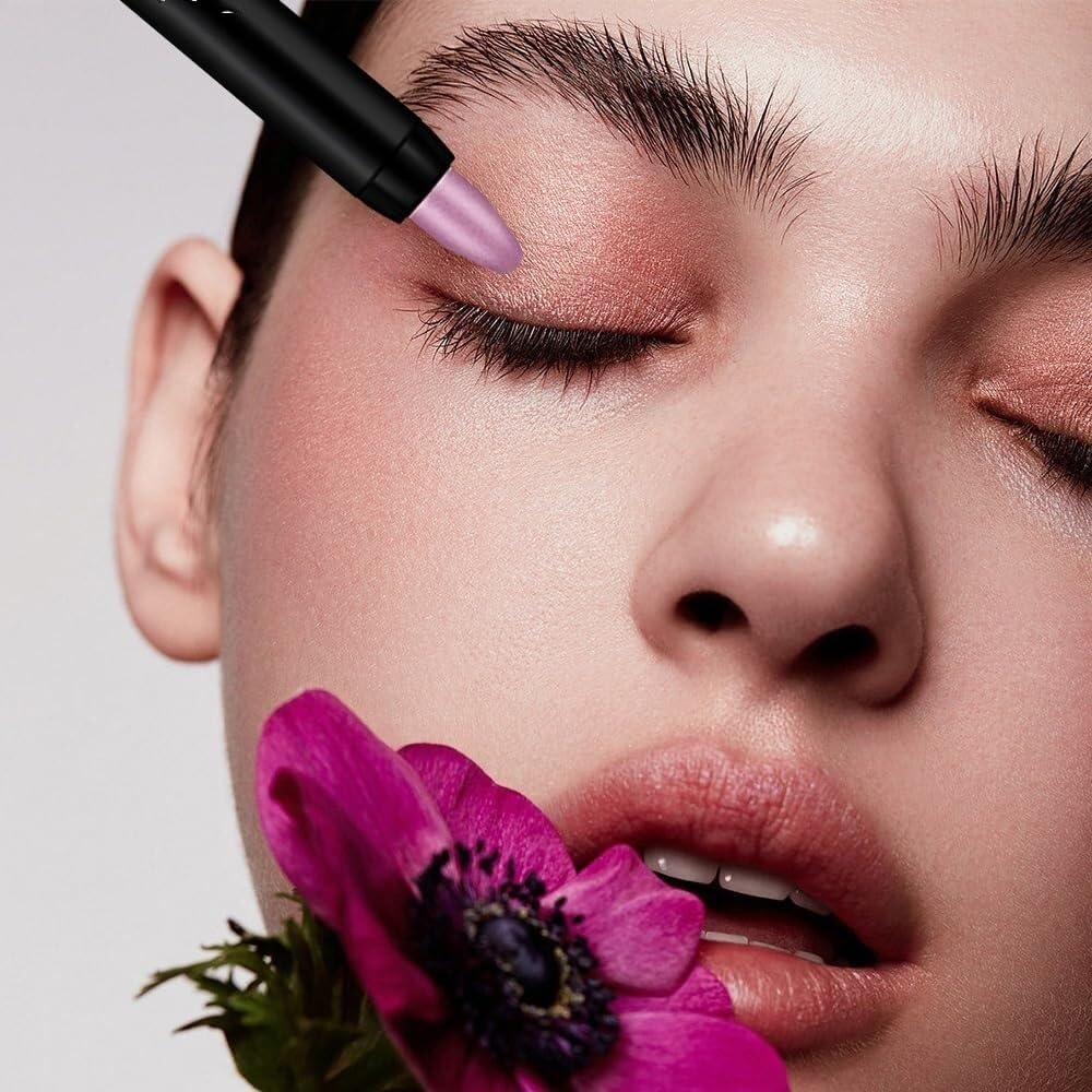 Ombretto Stick Crema Brillante Ombretto Stick 16 Colori Evidenziatore Penna Eyeliner Ombretto Glitter Impermeabile, Trucco Occhi Sfumabile, Vegano e Cruelty-Free (Color : 16 Color)