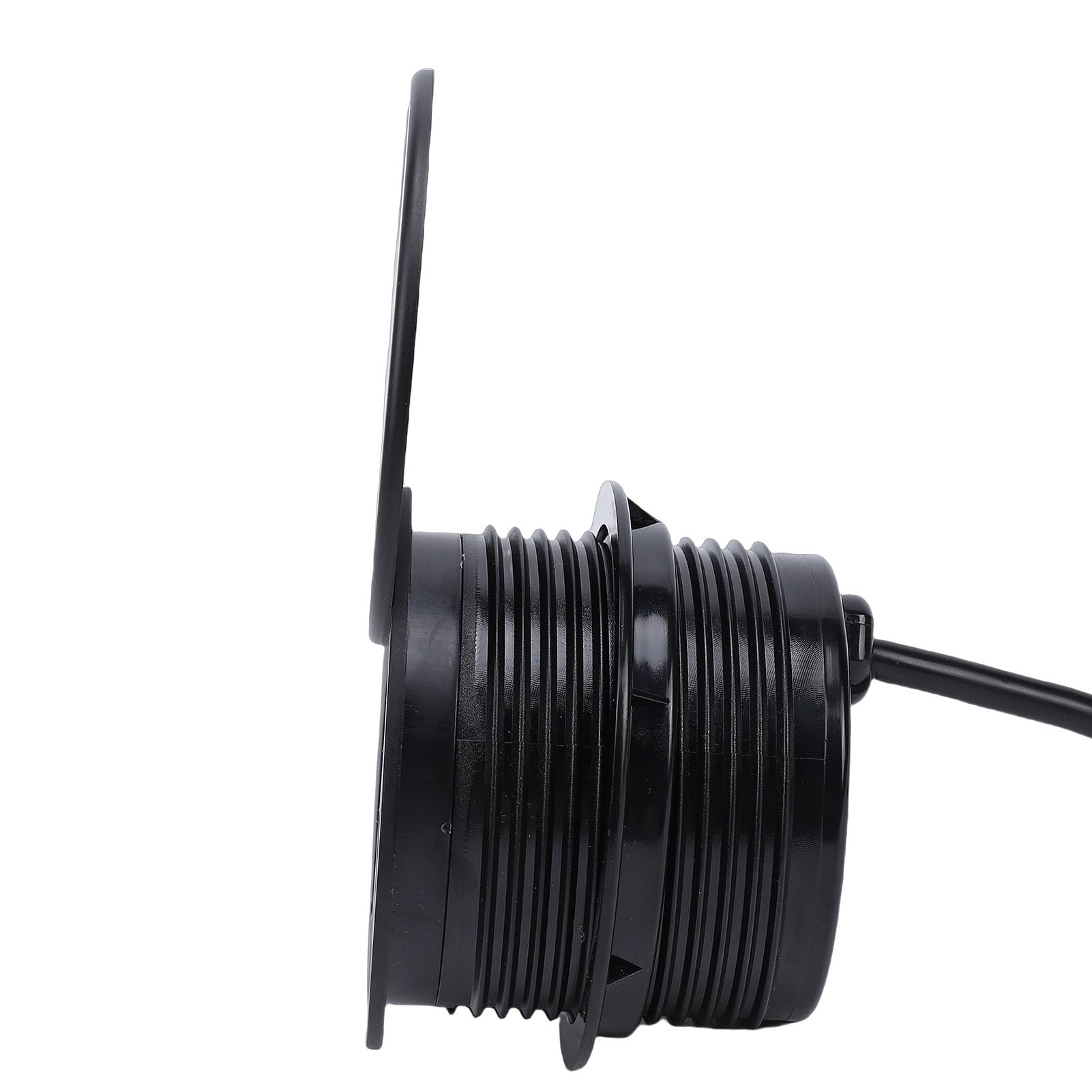 Dpofirs Wbudowane Gniazdko na Biurko, Wpuszczana Listwa Zasilająca z Szybkim ładowaniem USB C PD 20 W i Portem USB A, Gniazdko do Montażu Podtynkowego 16 A 4000 W z przesuwaną osłoną przeciwkurzową