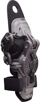 Mobius Wrist Guards X8 Grey/Black Unisex Adult 6 cm-7.3 cm