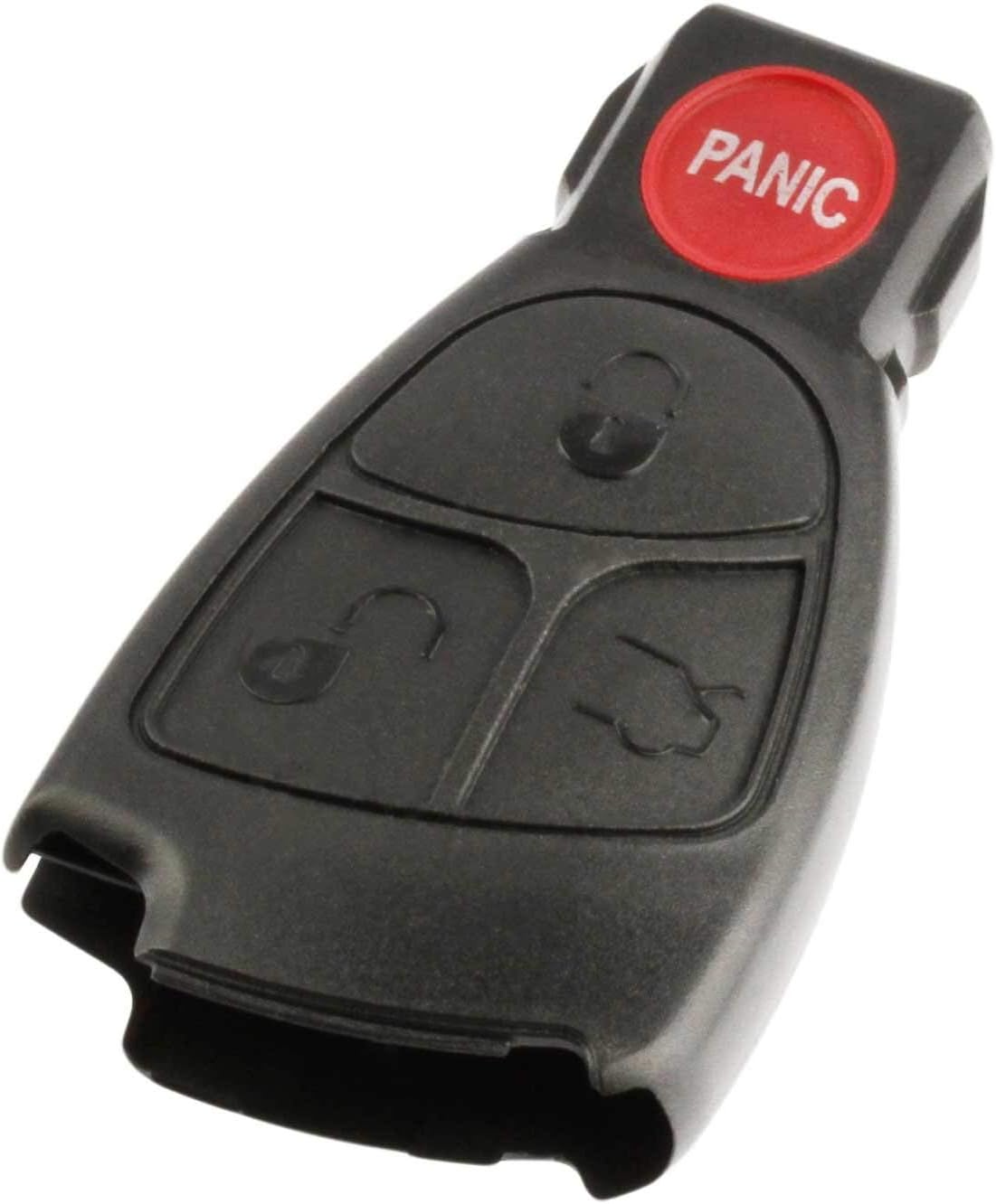 Key Fob Keyless Entry Remote & Case - Fits C, E, G, SLK & AMG Classes