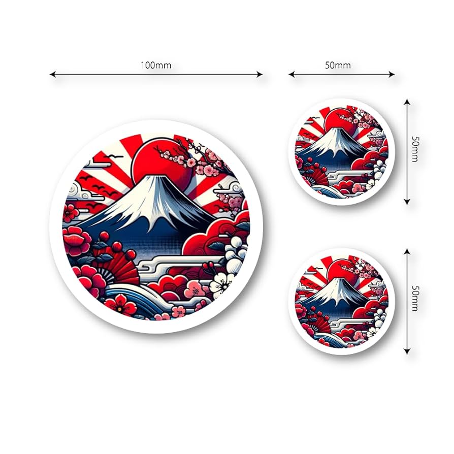 丸山甲子夫 【忍野富士】日本画　共シールあり 丸山甲子夫 【忍野富士】日本画 共シールあり - メルカリ