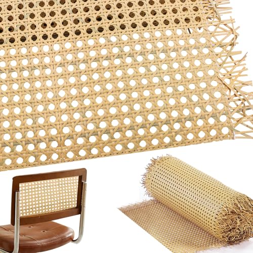 Plastic Rattan Webbing Roll, 20 Inch x 6.6 Feet...