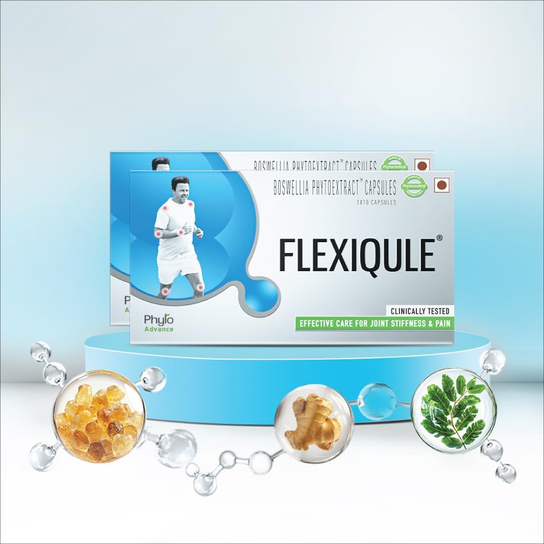 AlchemLife FlexiQule Natural Care for Joint Stiffness and Pain - Pack of 2