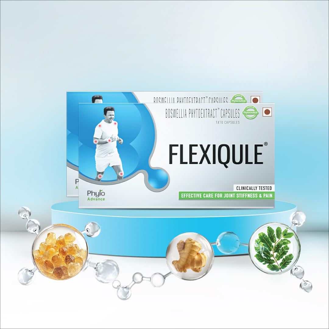 AlchemLife FlexiQule Natural Care for Joint Stiffness and Pain - Pack of 2