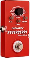 Vista 4 de Coolmusic Pedal de múltiples efectos Pedal de guitarra digital con 16 efectos True Bypass