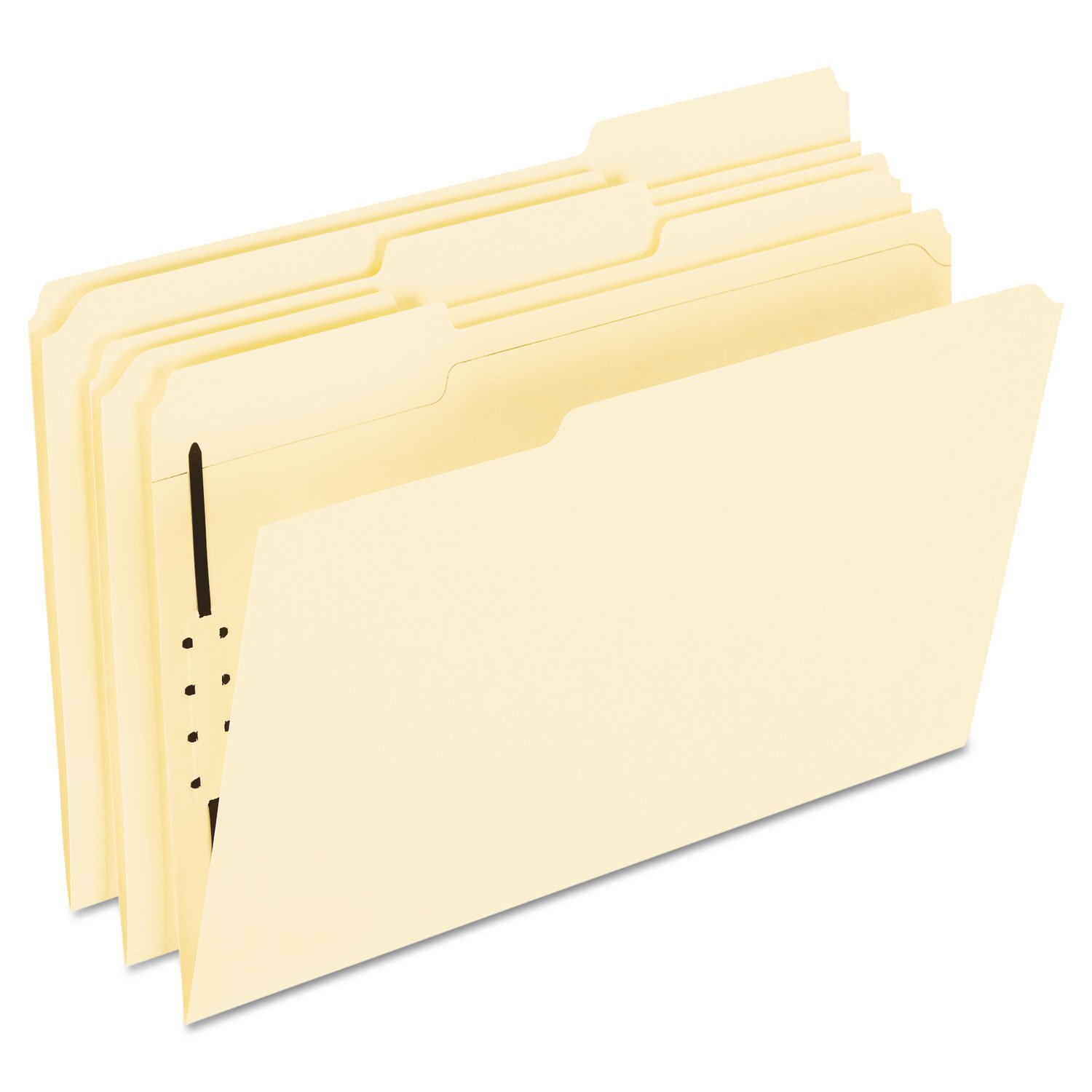 pendaflex manila fastener folders, legal size, 1 fastener, 1/3 cut, 50/bx (fm310ee)