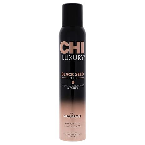 7 Best Dry Shampoos For Curly Hair in 2023 14 CHI Luxury Black Seed Oil Dry Shampoo, 5.3 oz