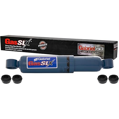 Gabriel GasSLX 89408 Adjustable Heavy Duty - Front Shocks (Single) Fits Peterbilt 320 357 365 367 377 376 385 387 520 567 579; Kenworth T880 W900 Truck & Tractor Class 7 8 OEM# 680261