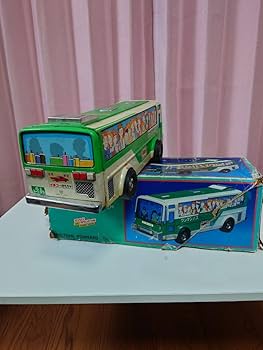 Amazon.co.jp: ブリキのおもちゃ ブリキのバス 3個まとめて出品