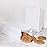 Perfect Stix - Kraft White Bag 8-100 8lb Kraft White Paper Bags - Pack of 100ct, White Bags