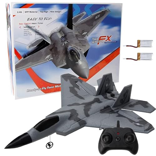 ONMDQS F22 RC Plane - 2.4GHz Remote Control Airplane Toys for Kids & Adults & Beginners,Foam Aeroplane Fast Flyaway ONMDQS -WRJ0063