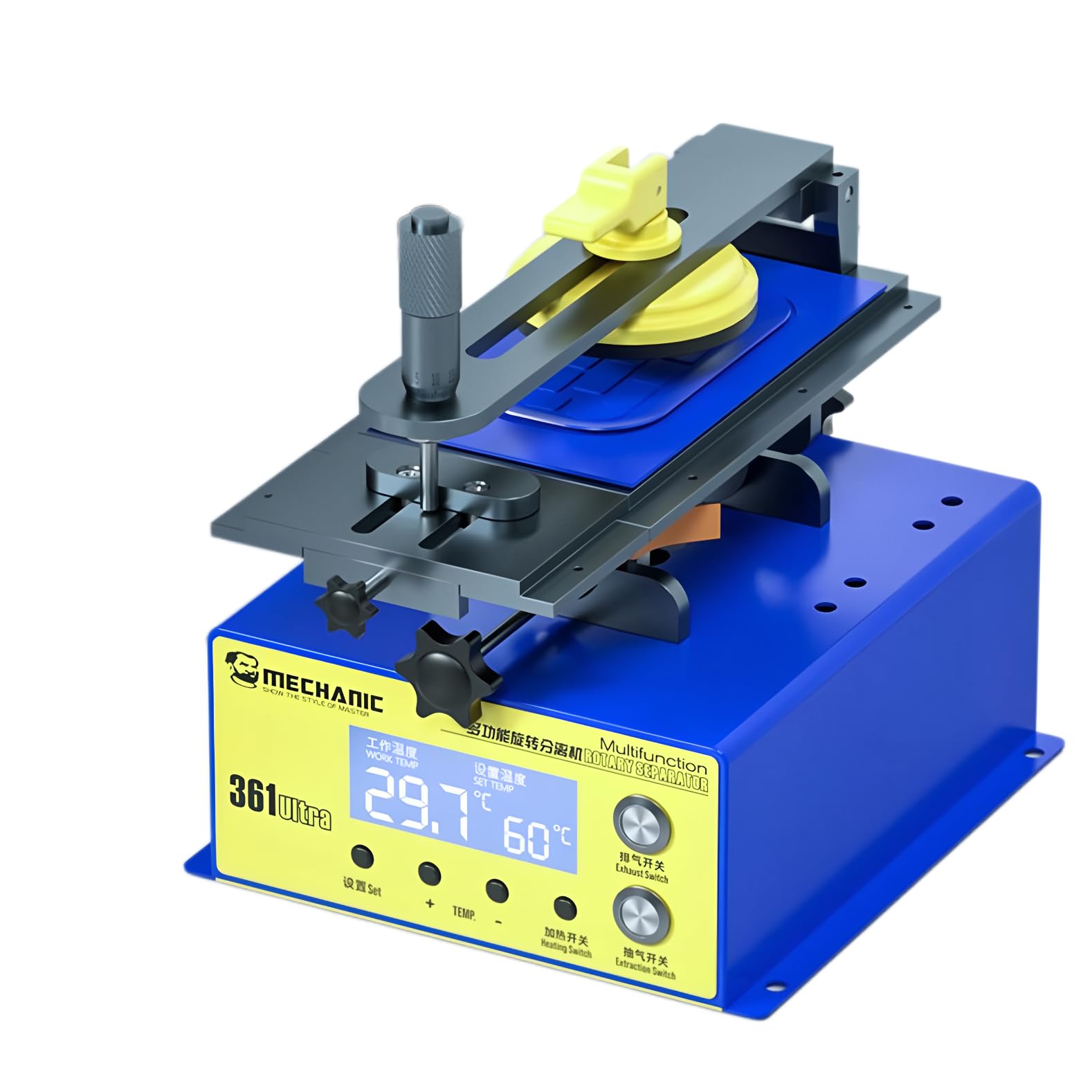 Séparateur rotatif MECHANIC 361 ULTRA 14 pouces pour réparation iPad