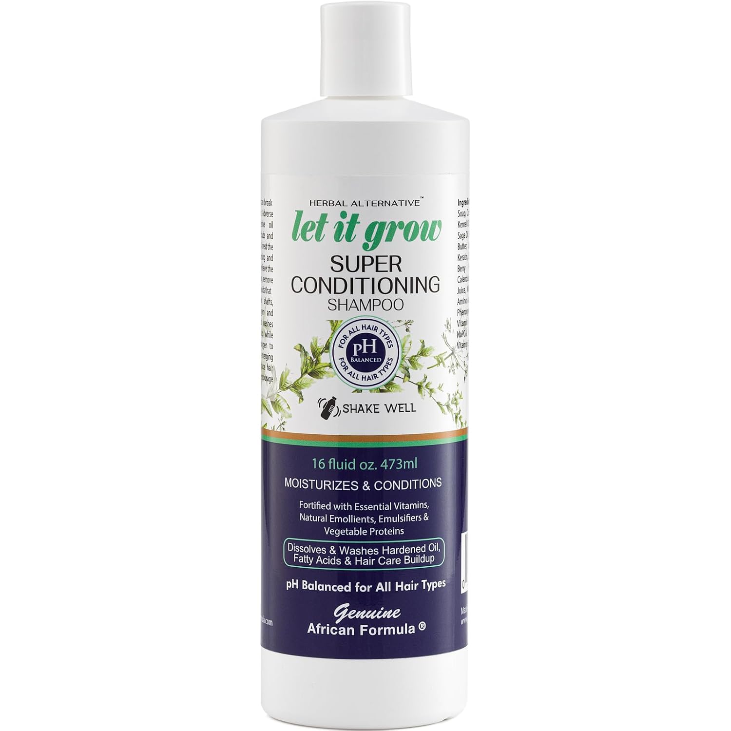 Genuine African Formula Let-It-Grow Shampoo 16oz