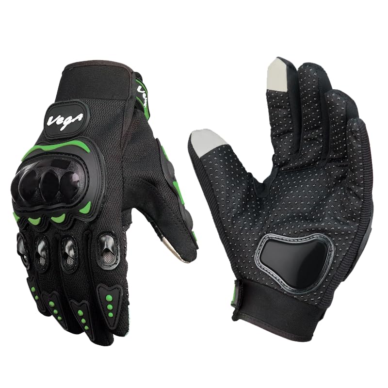 Vega Fabric Vgl-21 Green Airsoft Riding Gloves-M