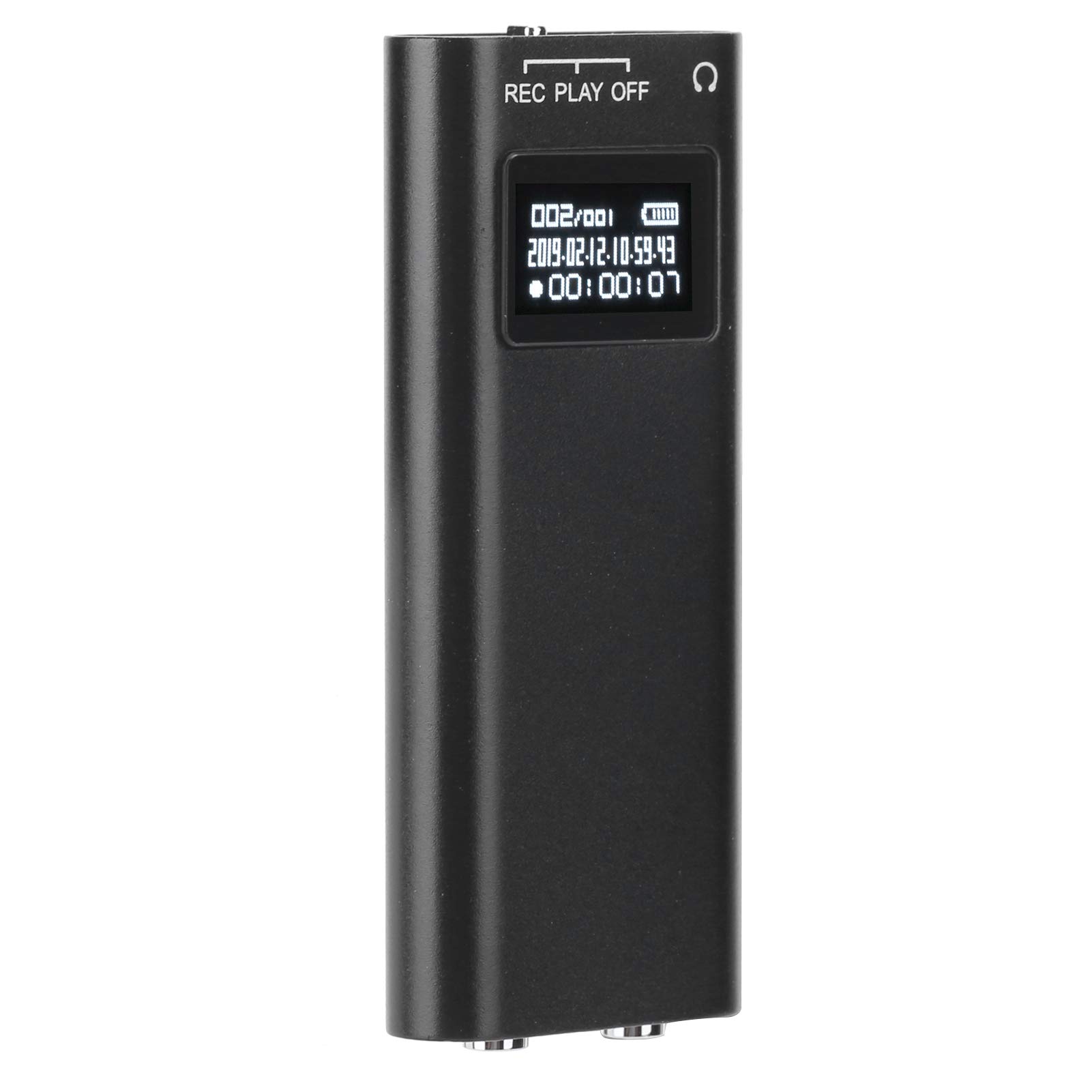 03 Cyfrowy dyktafon głosowy, mini rejestrator audio, mały rozmiar i lekki dla studentów dorosłych (32 GB)