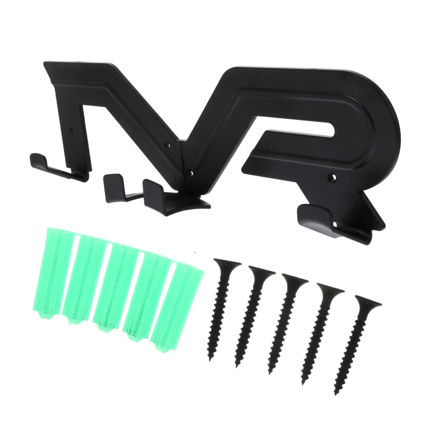 SHINEOFI Supporto Per Visore Vr Da Parete Staffa Di Stoccaggio, Portaocchiali Vr Leggero in Materiale Resistente, Mensola Nera Per Organizzazione Salvaspazio Di Accessori Realtà Virtuale