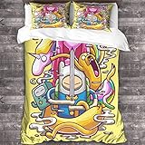 Fabrication exquise : les bords à double aiguille, par rapport à d'autres housses de couette sont plus durables. Motif clair, longue durée de vie.