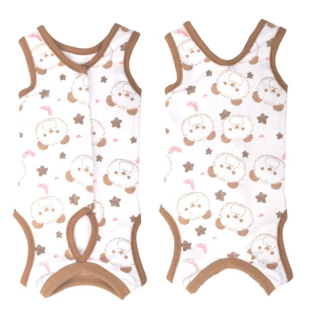Foto 5 de 7 de BKEPDY Mono Estampado Aguacate Traje Recuperación Gato Chaleco Protector Postoperatorio Cirugía Mascota Ropa…