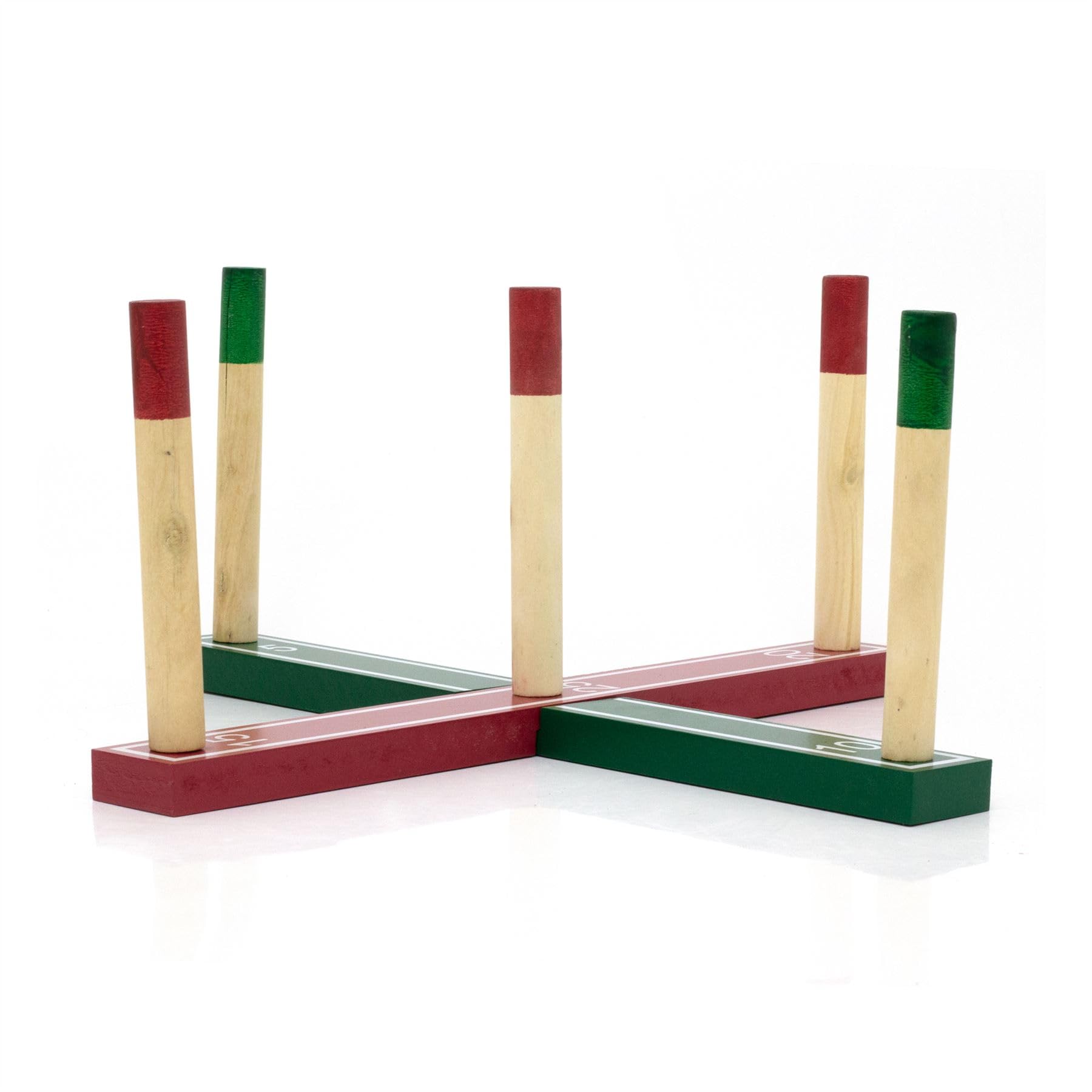 Garden Quoits Ring Toss Rope Pegs Hoopla Wooden Outdoor Indoor Family Fun Games | Australia