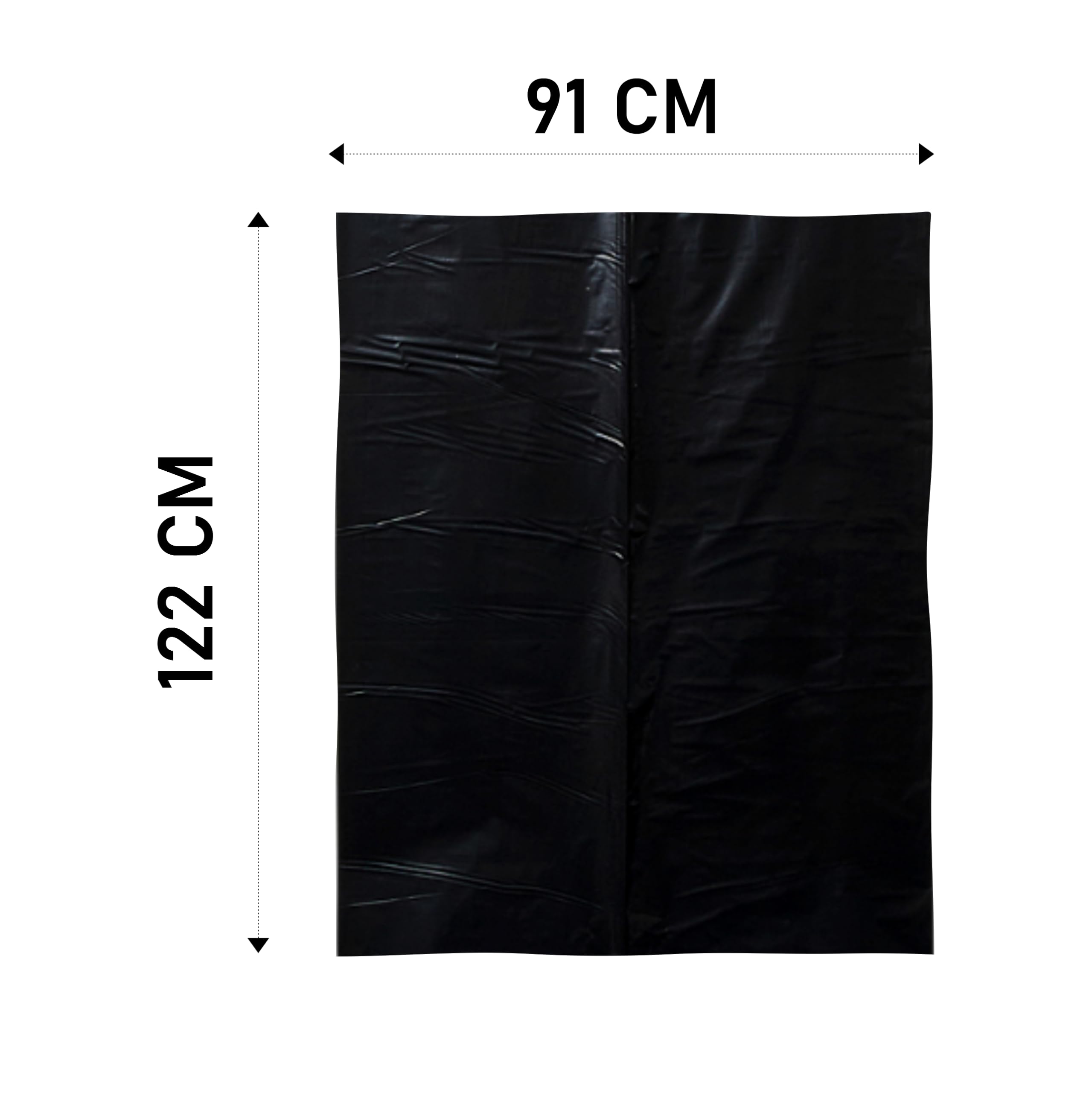 Jumbo Garbage Bags - Heavy Duty & Leak Proof -4