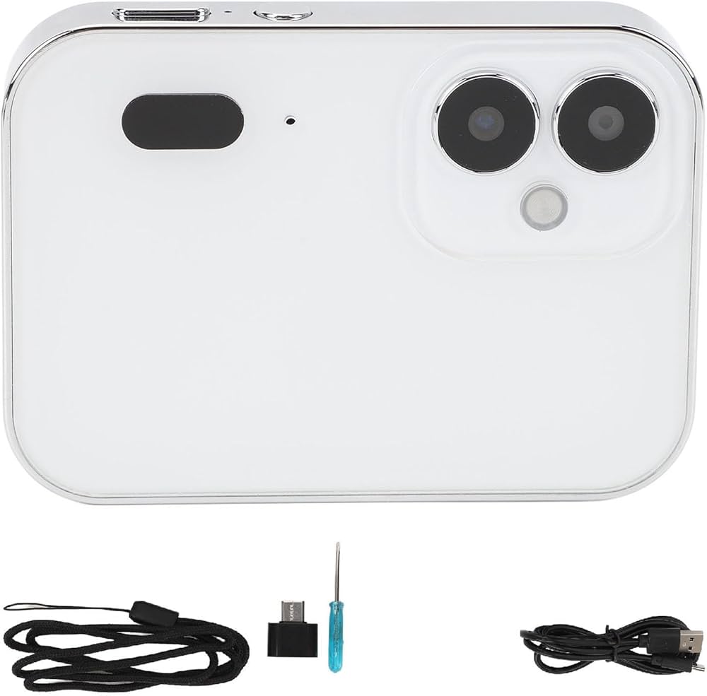 Amazon | 写真用デジタルカメラ、3インチHDタッチスクリーン付き64MP