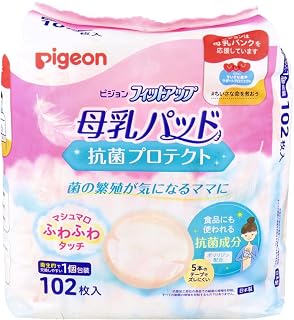 贝亲 贝亲 母乳护垫 提升 抗菌保护 102片装