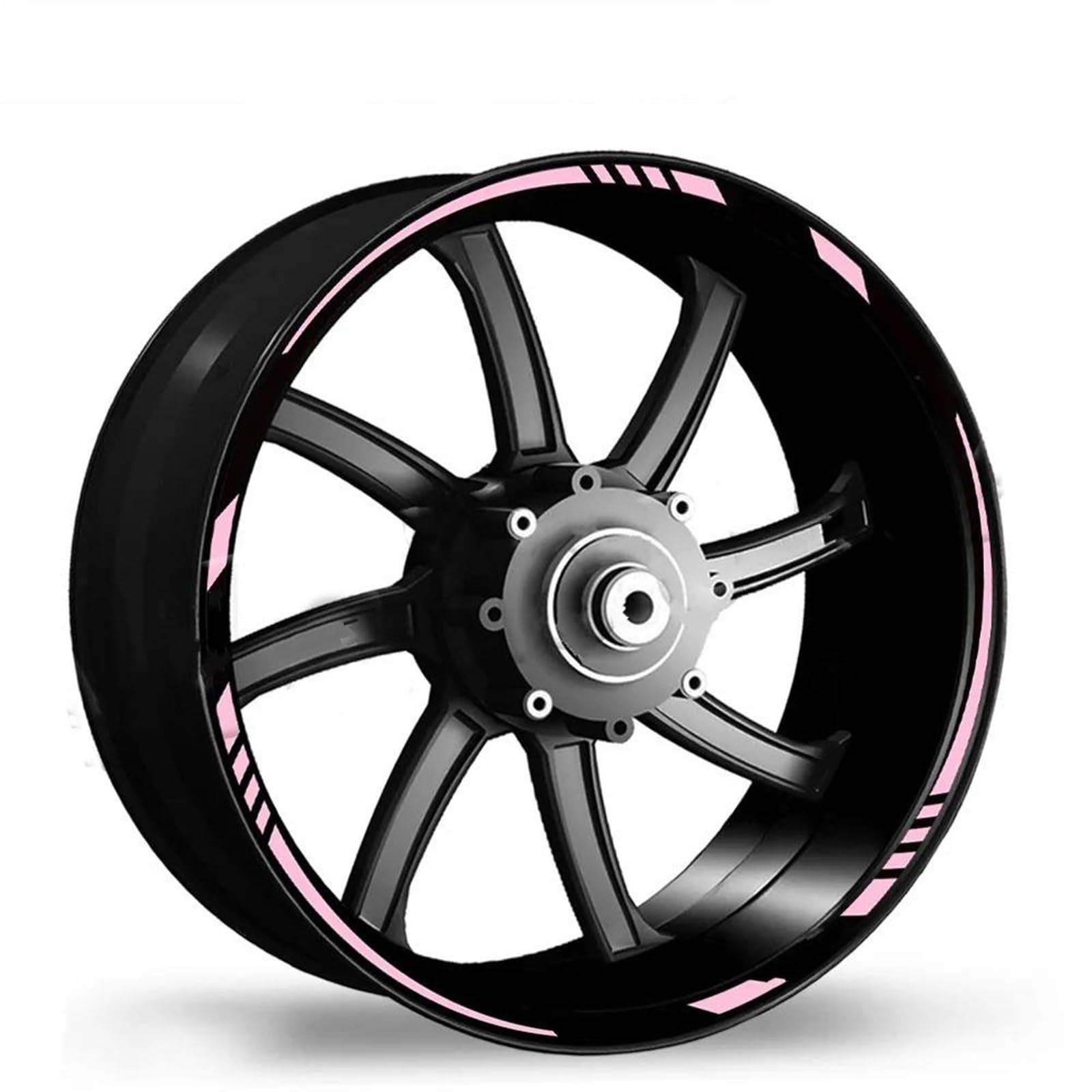 Stickers Motorcycle Wheel Stickers Decorative Rim Reflective for Z750 Z800 Z900 Z1000 for Ninja 650 400(Style 4)