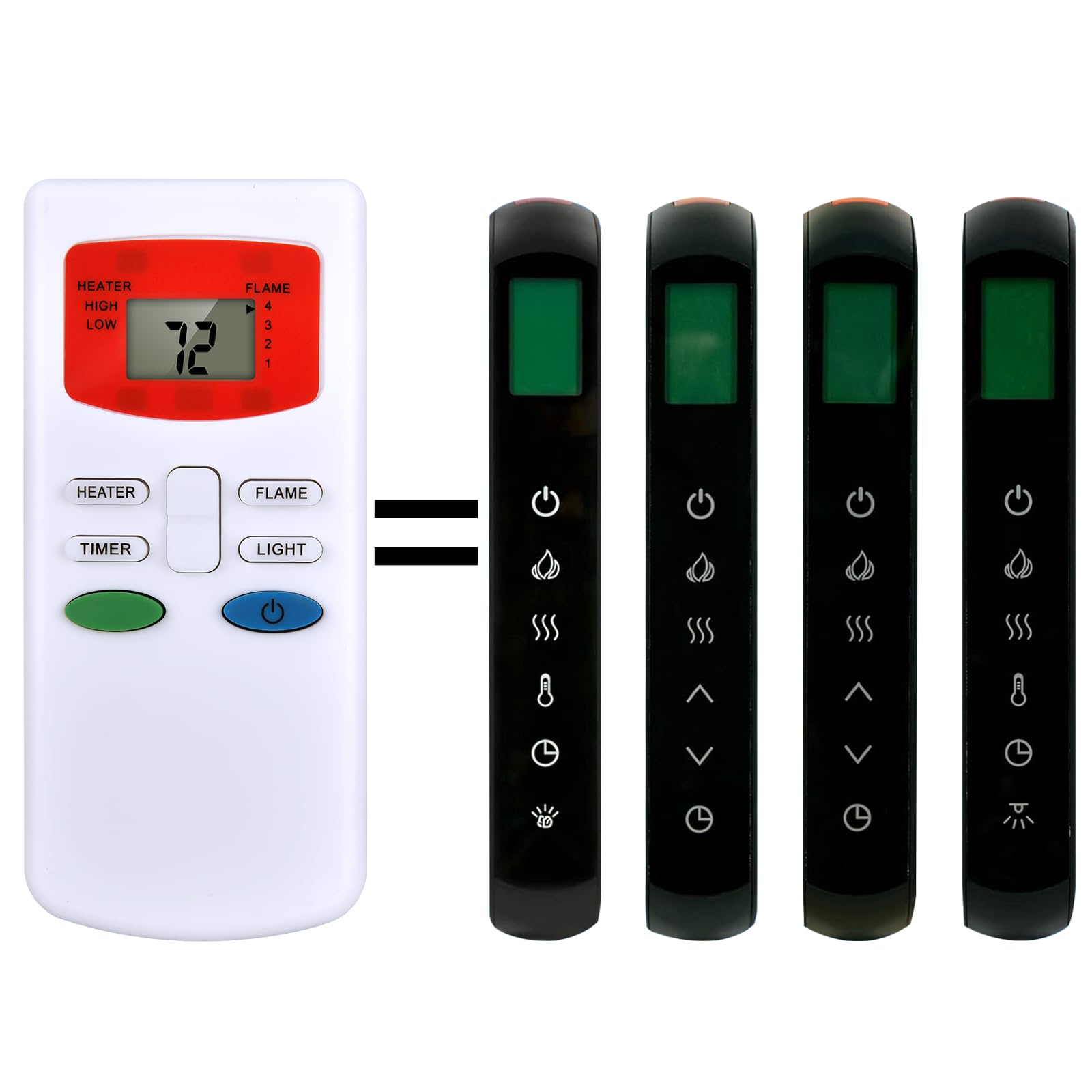 Télécommande de rechange pour réparer les commandes de votre cheminée Simplifire HHT - 8