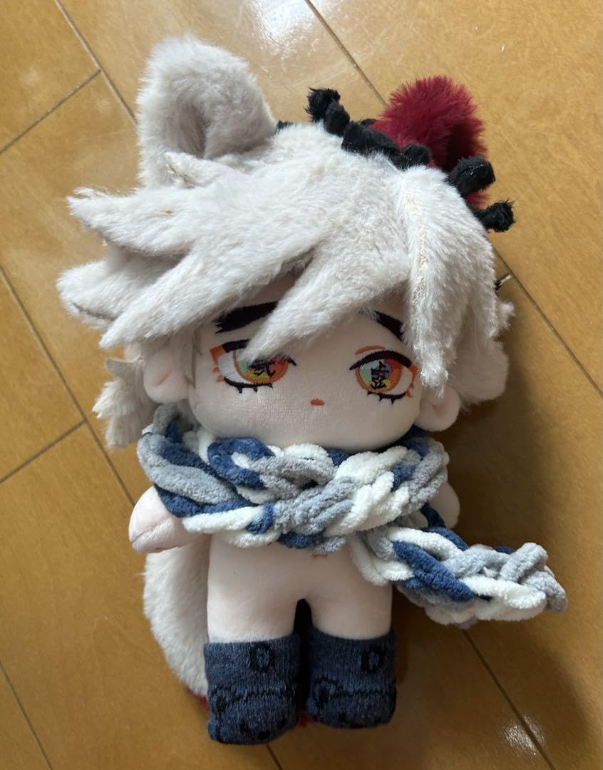 超激レア！ 童磨 着せ替えぬいぐるみ 20cm セットNO.205 匿名配送・服付き】童磨 20cm着せ替えぬいぐるみ｜Yahoo!フリマ