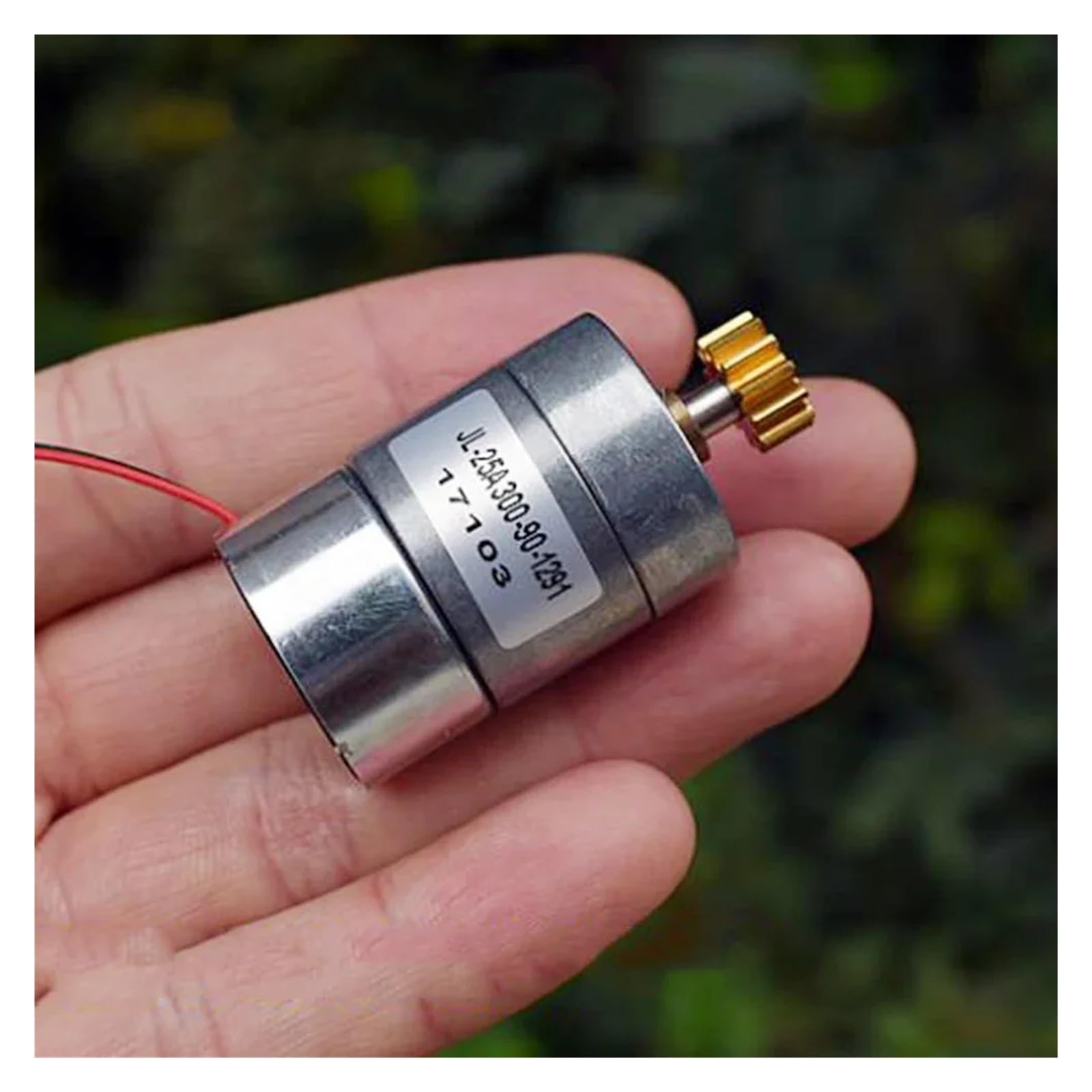 LHAOEEEYG 300 Full Metal Gear Electronic Starter DC 6V-12V 90RPM Slow Speed Reduction Electronic Starter Precision Gearbox Reducer Electronic Starter Reduction Ratio 1: 90