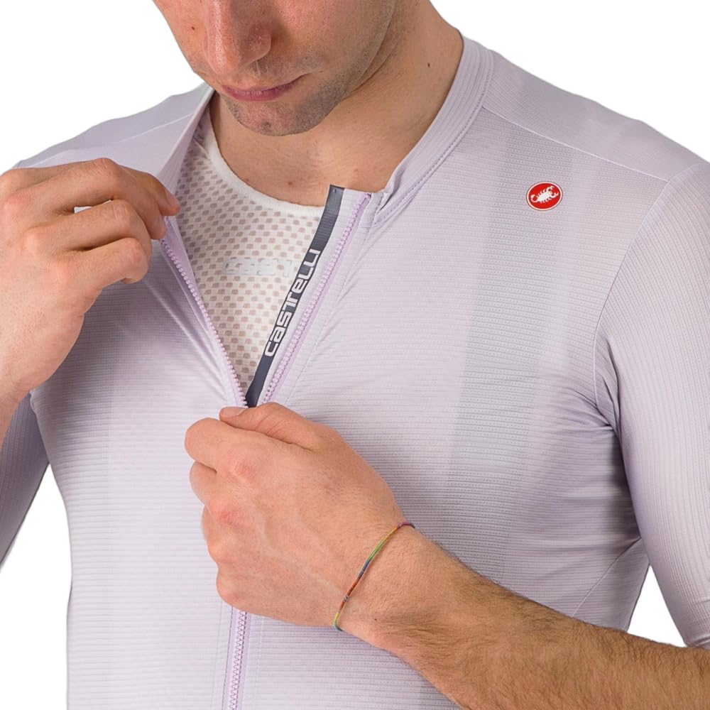 CASTELLI Espresso koszulka techniczna męska, Mglisty fiolet/ciemnoszary, 3XL
