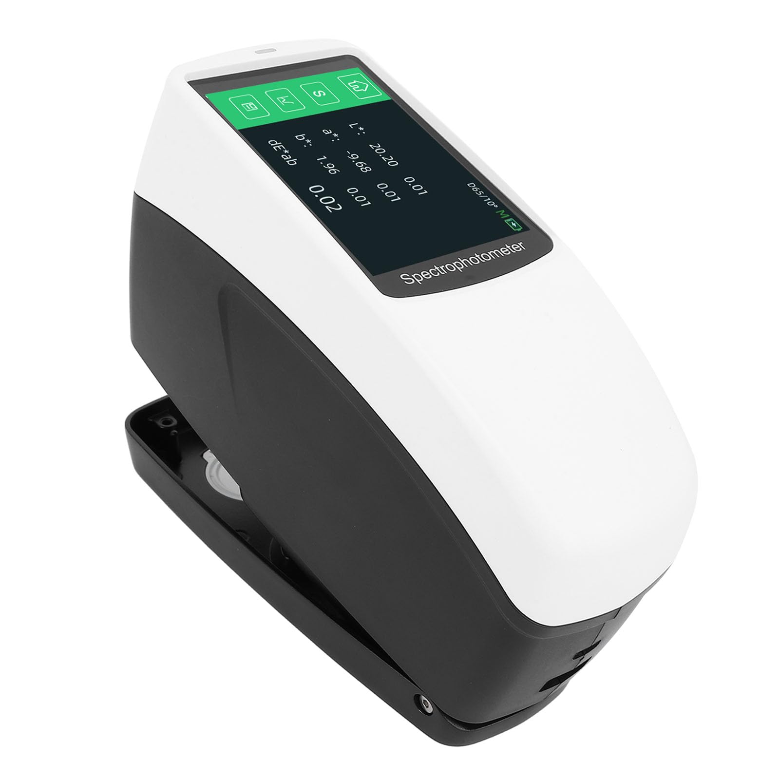 Portable Spectrophotometer, / Visible 400-700nm Digital Spectrophotometer, Ultra High Repeatability, Spectral Data and Delta E Functionality, Laboratory Analytical Equipment