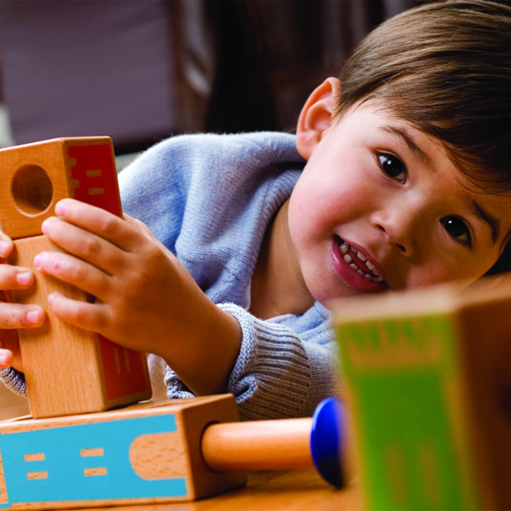 Smartgames - Castle Logix | Puzzle en Bois | Jeux éducatifs | Jouets pour Enfants 3 Ans 1 Joueur