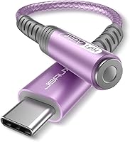 Vista 12 de JSAUX Adaptador USB C a conector de audífonos hembra de 6/64" (3.5 mm) para audio auxiliar, compatible con Samsung Galaxy S23, S23+, S23 Ultra, S22