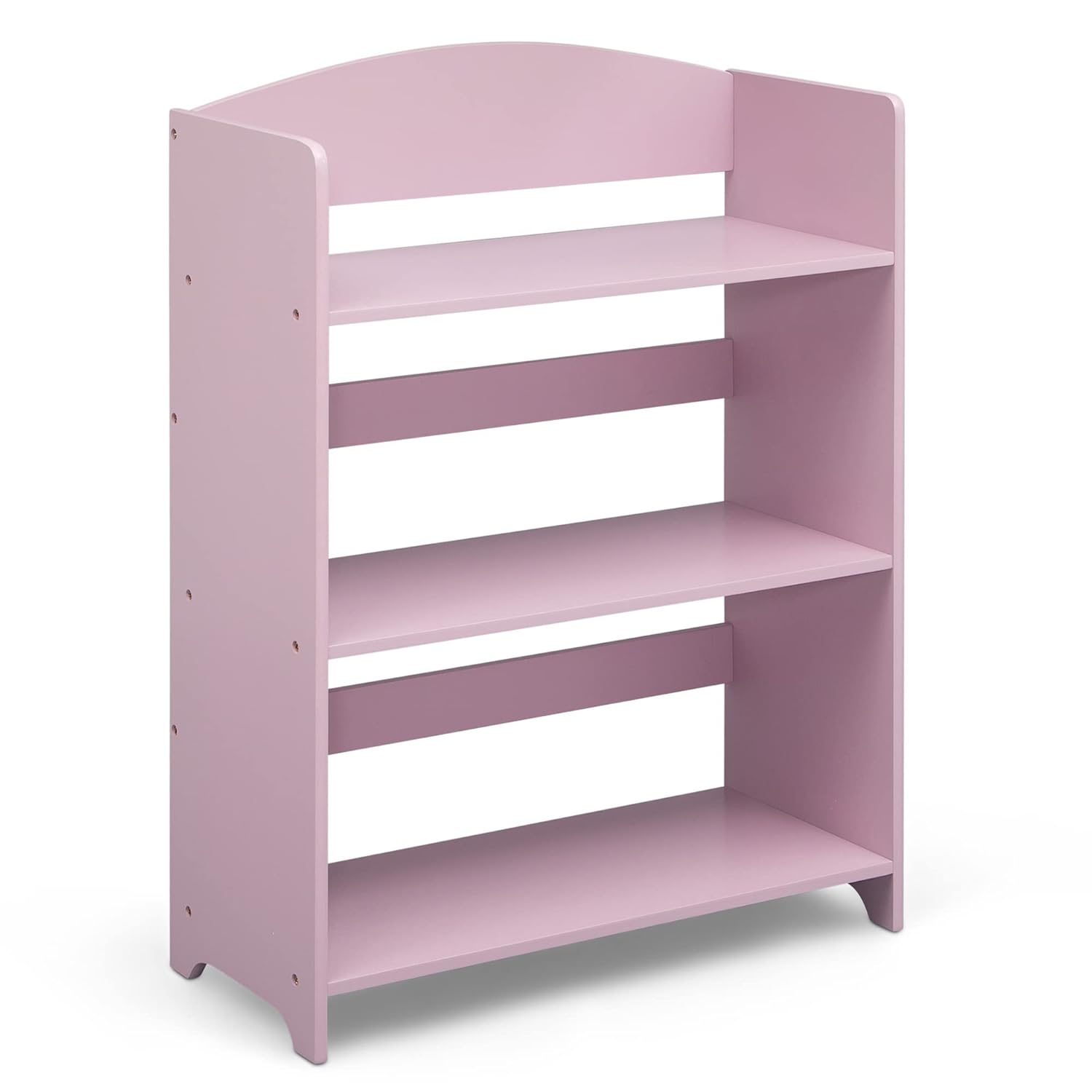 Delta Children MySize Bookshelf - Greenguard Gold Certified, Blush Pink