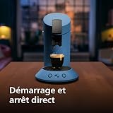 PHILIPS Senseo Original Plus Machine à café à dosettes, Sélection de l'intensité du café, Technologie Coffee Boost, 2 tasses a la fois, Plastique recyclé, Bleu Paon (CSA210/00) - 3