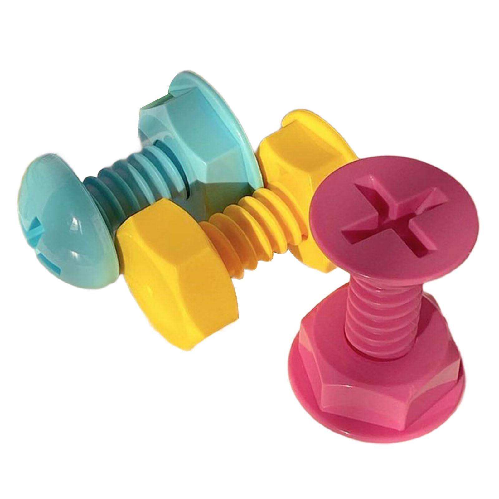 Tsophreniq 3pcs Innovative Screw Shape Sticky Hooks Clothing Storage Solution for Students and Renters Coat and Hat Hook Adhesive Hook