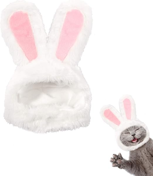 Bunny Rabbit Ears for Cats & Small Dogs