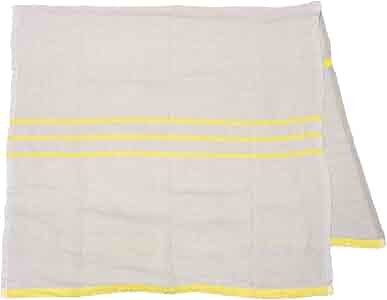 ラプアン カンクリさんのUSVAマルチユースタオル linen yellow USVA multi-use towel 95x180cm – LAPUAN KANKURIT（ラプアン