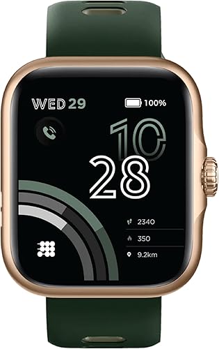 Vista 20 de Cubitt Viva Pro - Reloj inteligente/rastreador de actividad física con pantalla táctil AMOLED de 1.78 pulgadas, llamadas Bluetooth, GPS integrado