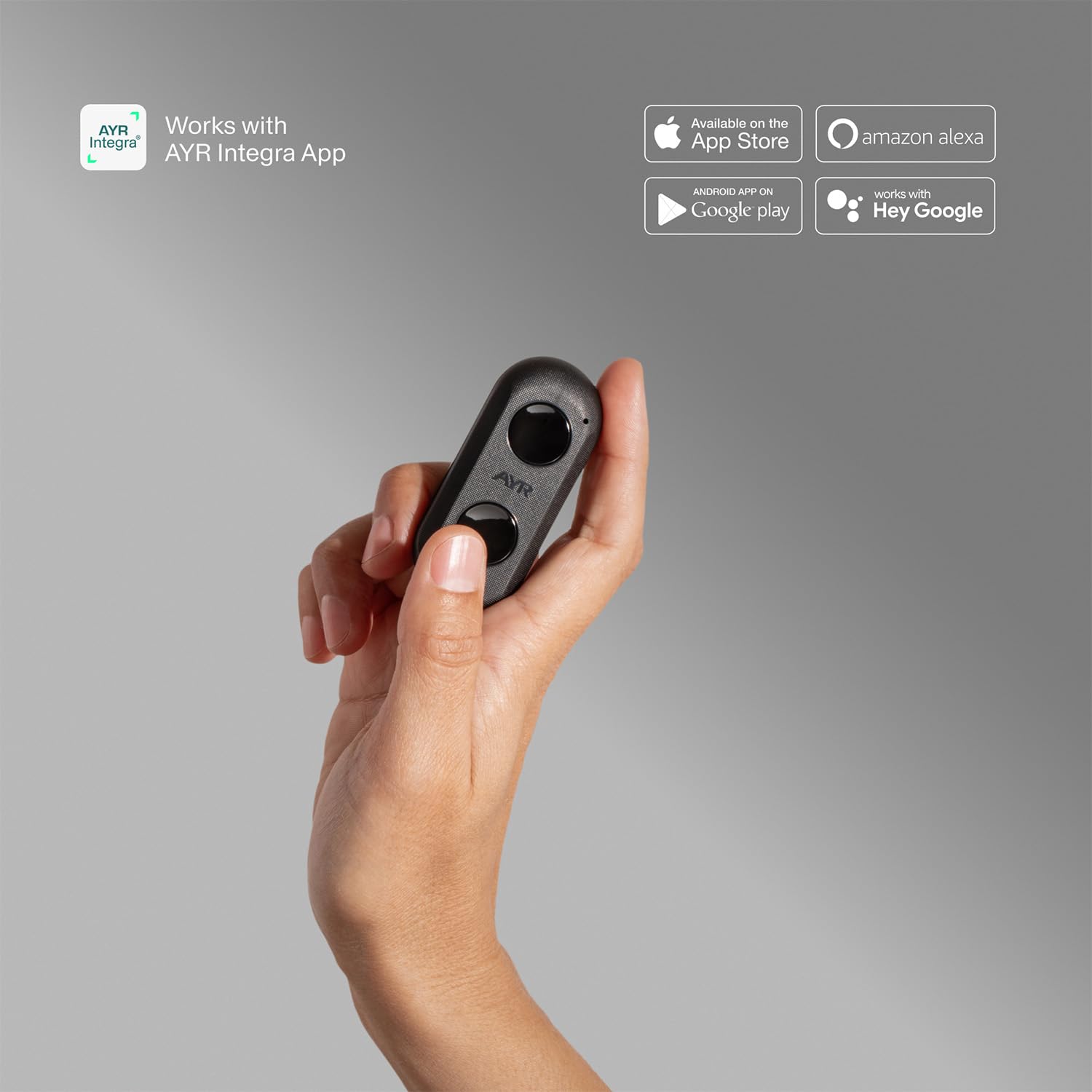 AYR Key Pro - Mando Bluetooth de Alta Seguridad para Cerraduras Inteligentes Lock Pro y Pass. [Negro Mate].